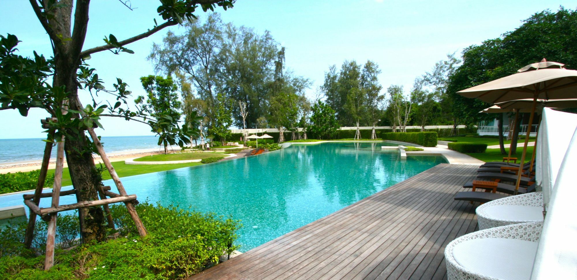 Luxury Beachfront Condo Hua Hin Eksteriør billede