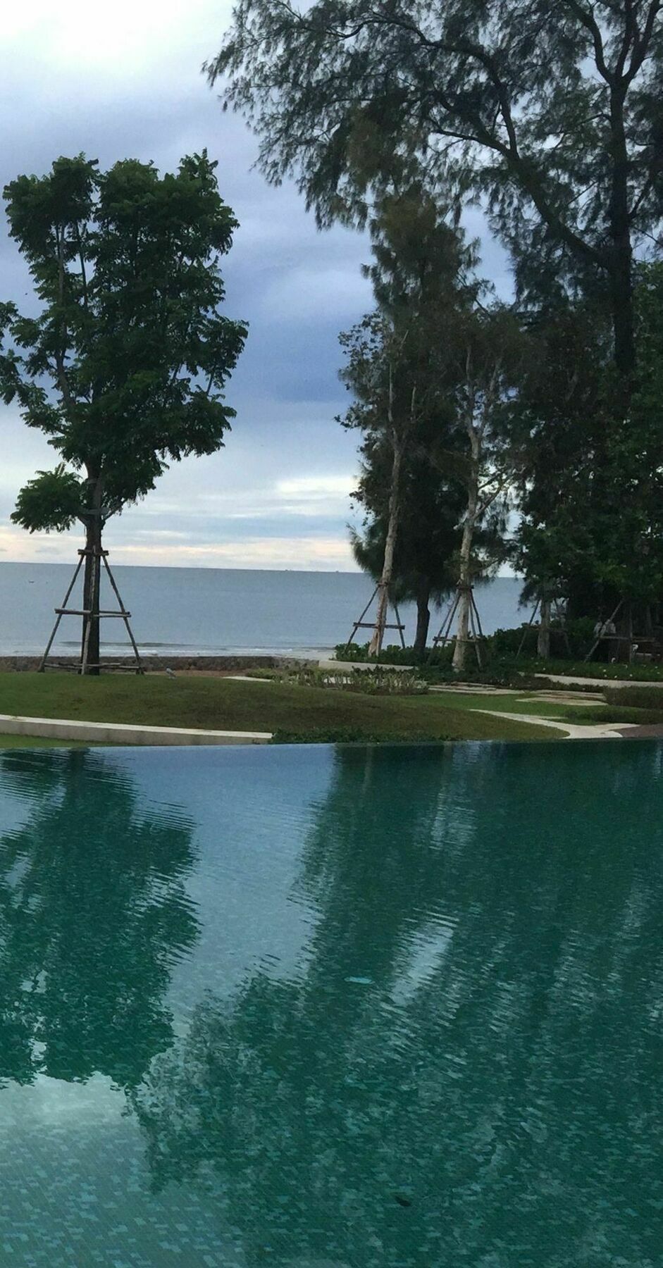 Luxury Beachfront Condo Hua Hin Eksteriør billede
